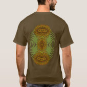 T-shirt tribal de krawlz (Dos)