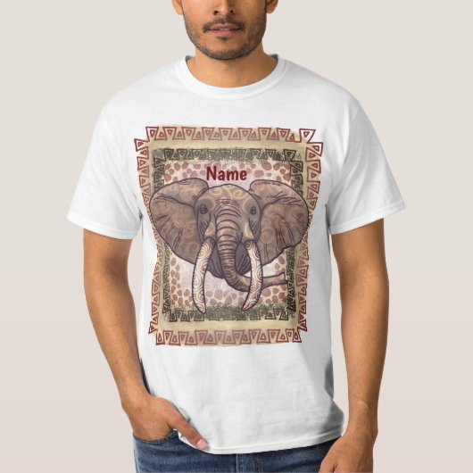 T-shirt Tribal Elephant (Devant)