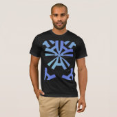 T-Shirt tribal futuriste (Devant entier)