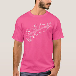 T-shirt Tribal Guitariste Femme - Guit Acoustique Instrume