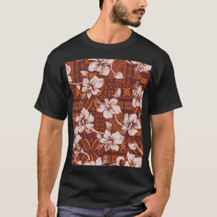 T-shirt Tribal Hawaiian : fonds d'écran de fleurs Hibiscus