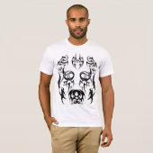 T-Shirt Tribal monde (Devant entier)