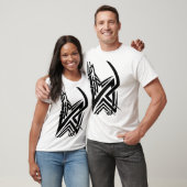 T-shirt Tribal noir (Unisexe)