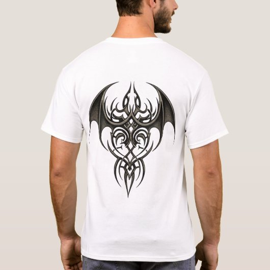 T-shirt Tribal Phoenix Wings (Dos)