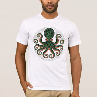 T-Shirt Tribal Pieuvre Océan