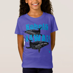 T-Shirt TRIBAL POLYNÉSIEN D'HAWAII HOUMPBACKS ÎLES HAWAII
