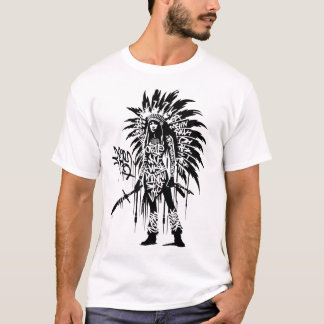 T-shirt Tribal Urban Shaman Graffiti T-Shirt. Street Art.