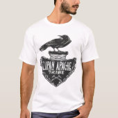 T-shirt Tribe de Lipan Apache - Native American Raven Spir (Devant)