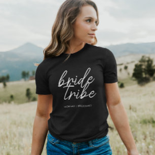 T-shirt Tribe de mariée   Bachelorette Moderne