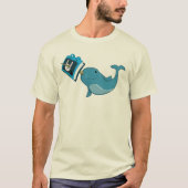 T-shirt Tribe moderne Narwhal (Devant)