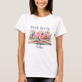 T-shirt Tribe Rose Roses (Devant)