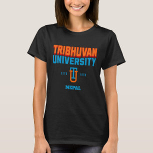 T-shirt Tribhuvan Université la plus ancienne Kathmandu Né
