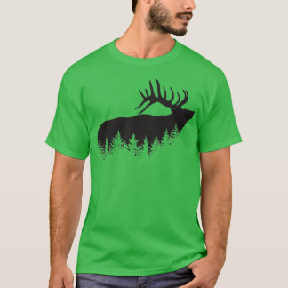 T-shirt Triblend de chasse aux cerfs et aux Evergreens