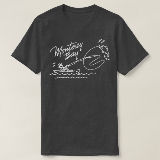 T-shirt Triblend de Monterey Bay (Design devant)