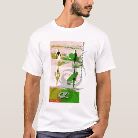 T-shirt Tribu 2 de garçons d'île (Devant)