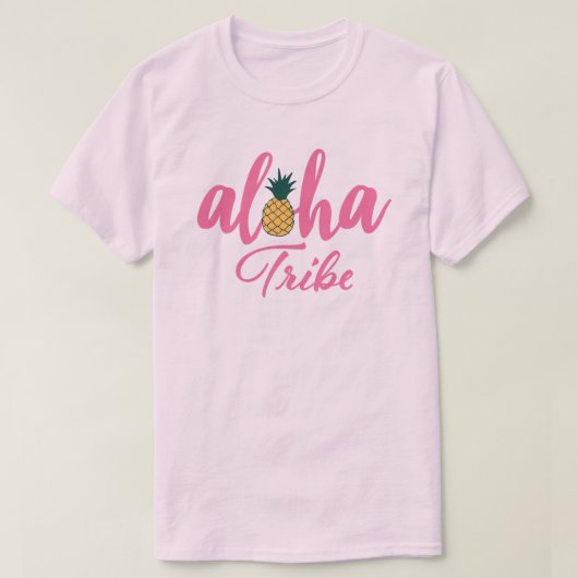T-shirt Tribu Aloha Rose (Design devant)