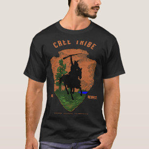 T-shirt Tribu crie Amérindien Vintage Arrow Re