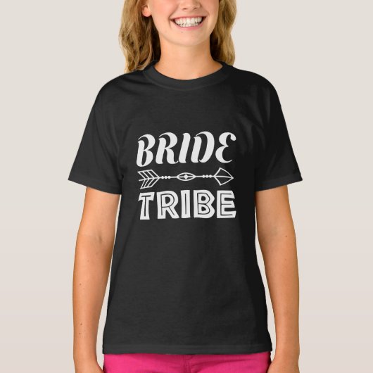 T-shirt Tribu de la mariée (Devant)