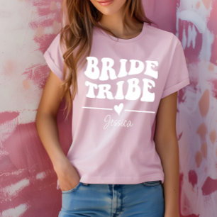 T-shirt Tribu de mariées de la soirée de bachelorette pers