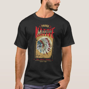 T-shirt Tribu des guerriers amérindiens Mikasuki Prou