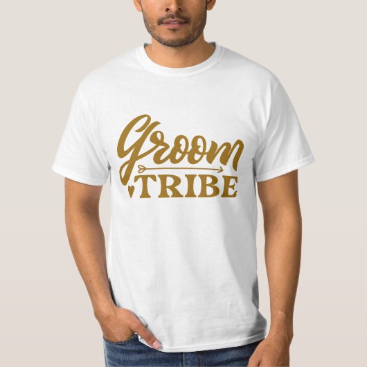T-shirt Tribu du marié (Devant)