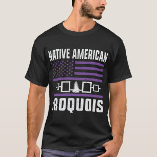T-shirt tribu iroquois - symboles de la tribu mohawk