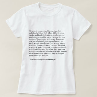 T-shirt Tribunal suprême Anthony Kennedy
