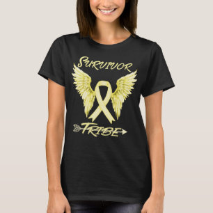 T-shirt tribus survivantes sensibilisation au cancer chez