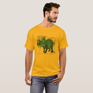 T-shirt Triceratop vintage