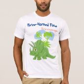 T-shirt Tricératops (Devant)