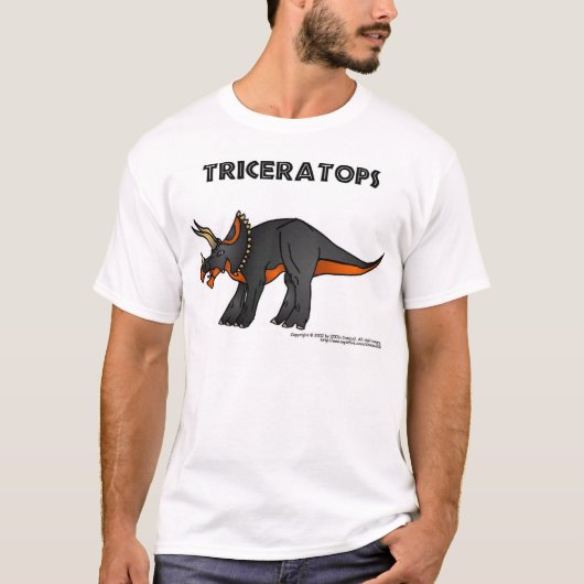T-shirt Triceratops (Devant)
