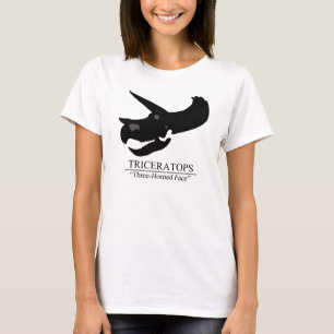T-shirt Tricératops Skull