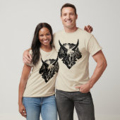 T-shirt Tricératops Skull Fossil (Unisexe)