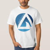 T-shirt tricircles libres de nourriture d'aileron de (Devant)