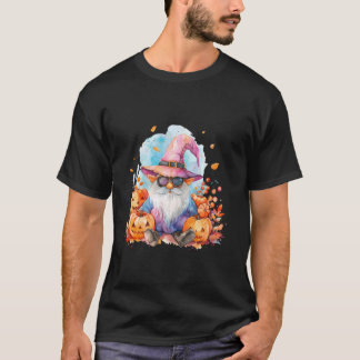 T-shirt Trick D'Oeuvre Gnome D'Halloween Ou Treat Pompe D'