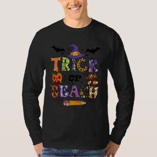 T-shirt Trick Or Teach Costume d'Halloween pour Enseignan