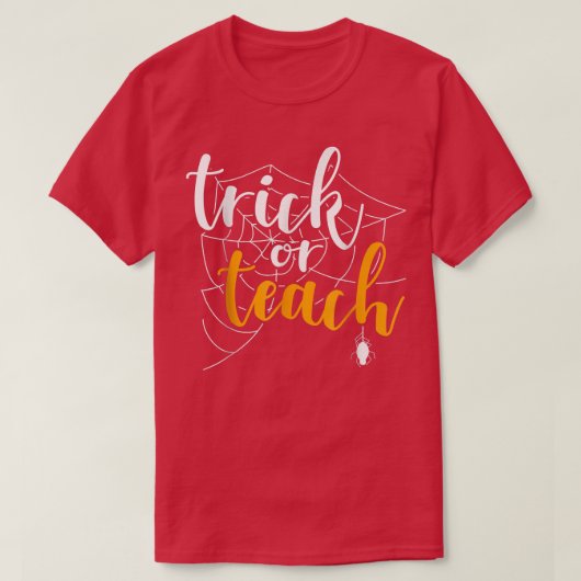 T-shirt Trick Or Teach Funny Teacher Appreciation Spooky G (Design devant)