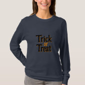 T-Shirt Trick Or Treat (Devant)