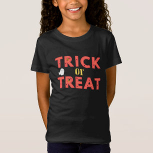 T-Shirt Trick or Treat Black Women's & Kids