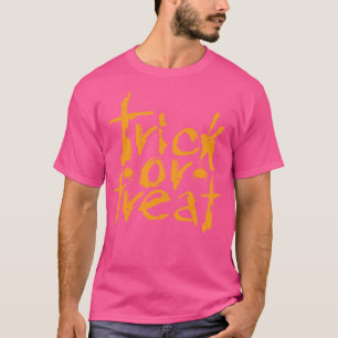 T-shirt Trick or Treat Classic Halloween Costume Design