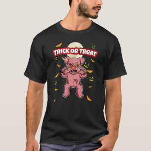 T-shirt Trick Or Treat Épouvantable Créature Salle Hallowe
