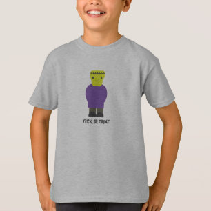 T-shirt Trick or Treat- Frankenstein mignon