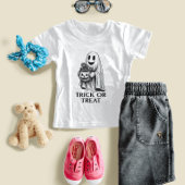 T-shirt Trick or Treat Ghost - Halloween Candy Bucket