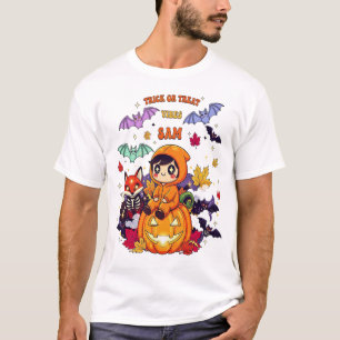 T-shirt Trick or Treat Halloween mignon