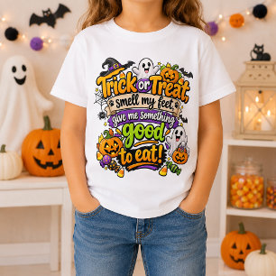T-shirt Trick or Treat Sentez Mes Pieds Drôle Halloween