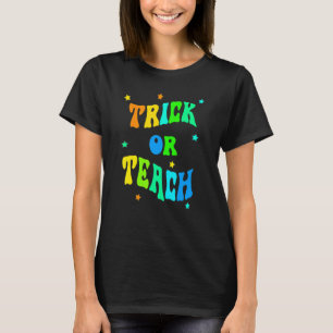 T-shirt Trick Ou Enseignant Costume Halloween 2022