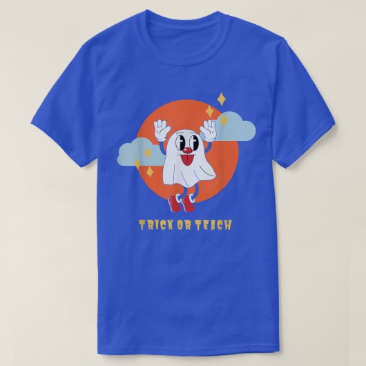 T-shirt Trick ou Enseigner Funny Enseignant Halloween (Design devant)