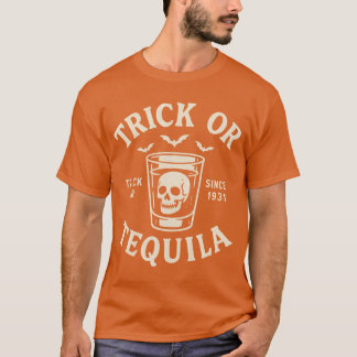 T-shirt Trick ou Tequila