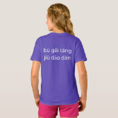 T-shirt Trick ou traitement en chinois (Dos entier)
