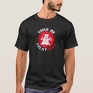 T-shirt Trick Ou Traitement Halloween Infirmière Médicale